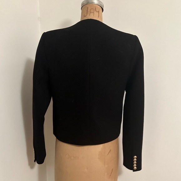 L’Agence True Collarleas black jacket blazer 2 - Picture 8 of 15